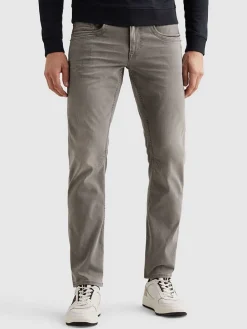 Spijkerbroek - relaxed fit - grijs