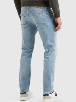 Spijkerbroek - relaxed fit - lichtblauw