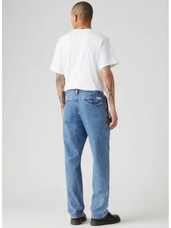 Spijkerbroek - relaxed fit - lichtblauw