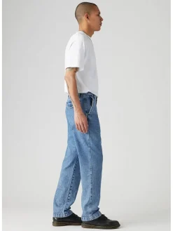 Spijkerbroek - relaxed fit - lichtblauw