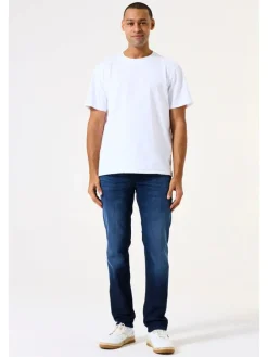 Spijkerbroek "Rocko" - regular fit - donkerblauw