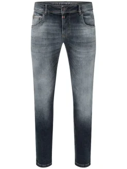 Spijkerbroek "Scott" - slim fit - grijs