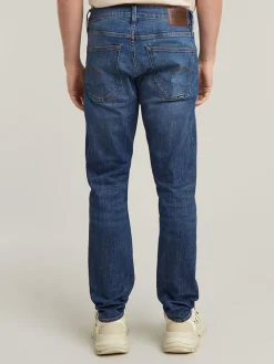 Spijkerbroek - skinny fit - donkerblauw