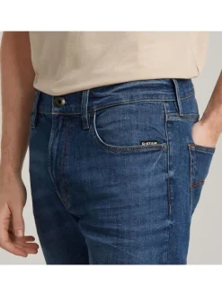 Spijkerbroek - skinny fit - donkerblauw