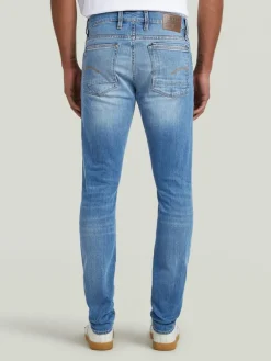 Spijkerbroek - skinny fit - lichtblauw