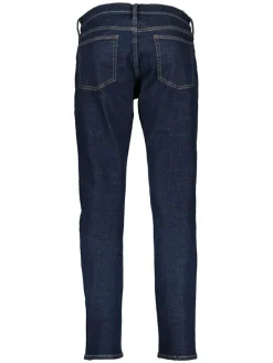Spijkerbroek - slime fit - donkerblauw