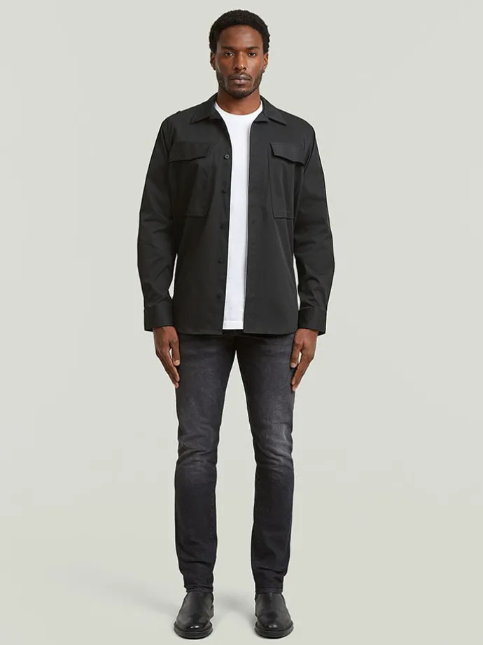 Spijkerbroek "3301" - slim fit - antraciet