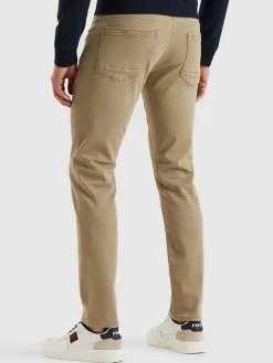 Spijkerbroek - slim fit - beige