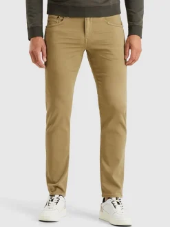 Spijkerbroek - slim fit - beige