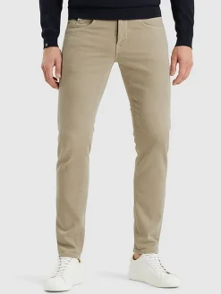 Spijkerbroek - slim fit - beige