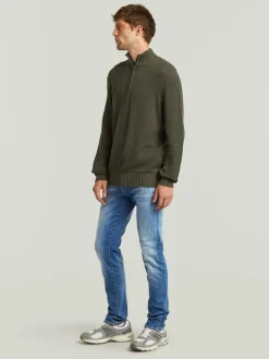 Spijkerbroek - slim fit - blauw