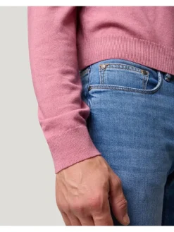Spijkerbroek - slim fit - blauw