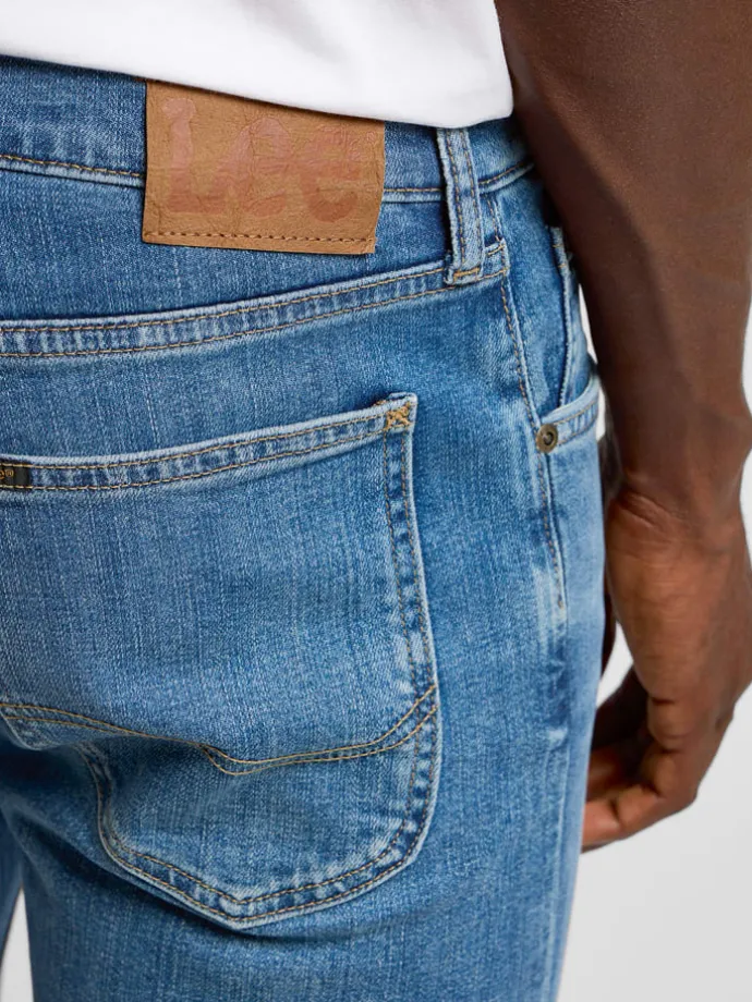 Spijkerbroek - slim fit - blauw