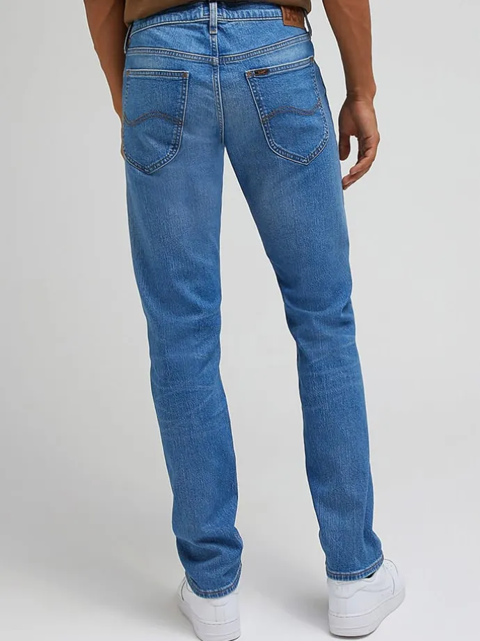 Spijkerbroek - slim fit - blauw