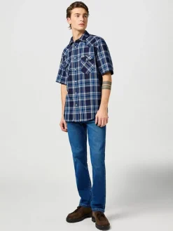 Spijkerbroek - slim fit - blauw