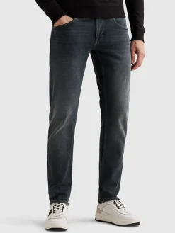Spijkerbroek - slim fit - donkerblauw