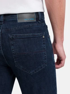 Spijkerbroek - slim fit - donkerblauw