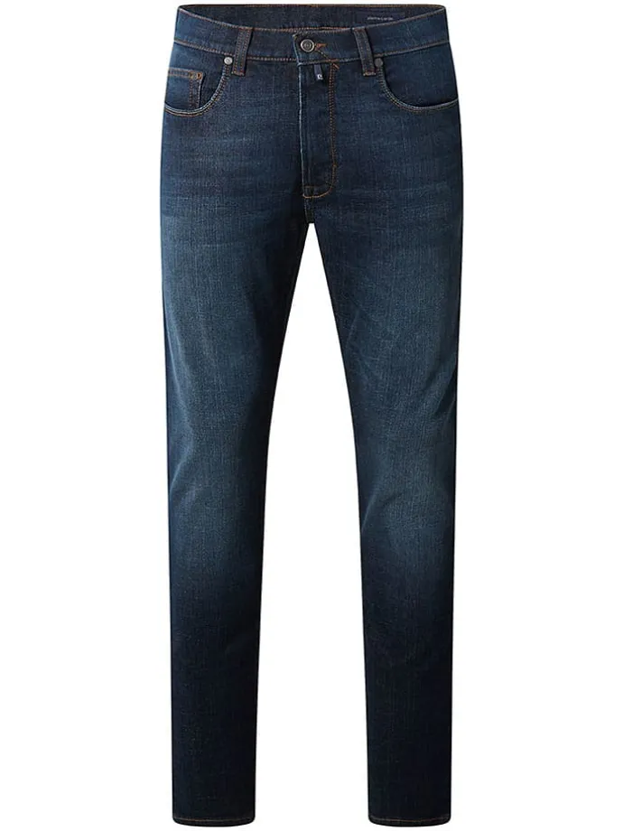 Spijkerbroek - slim fit - donkerblauw