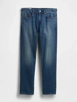Spijkerbroek - slim fit - donkerblauw