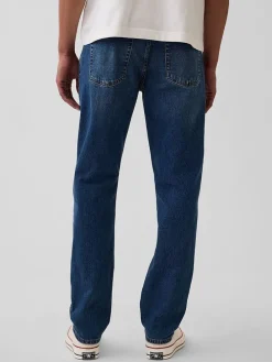Spijkerbroek - slim fit - donkerblauw