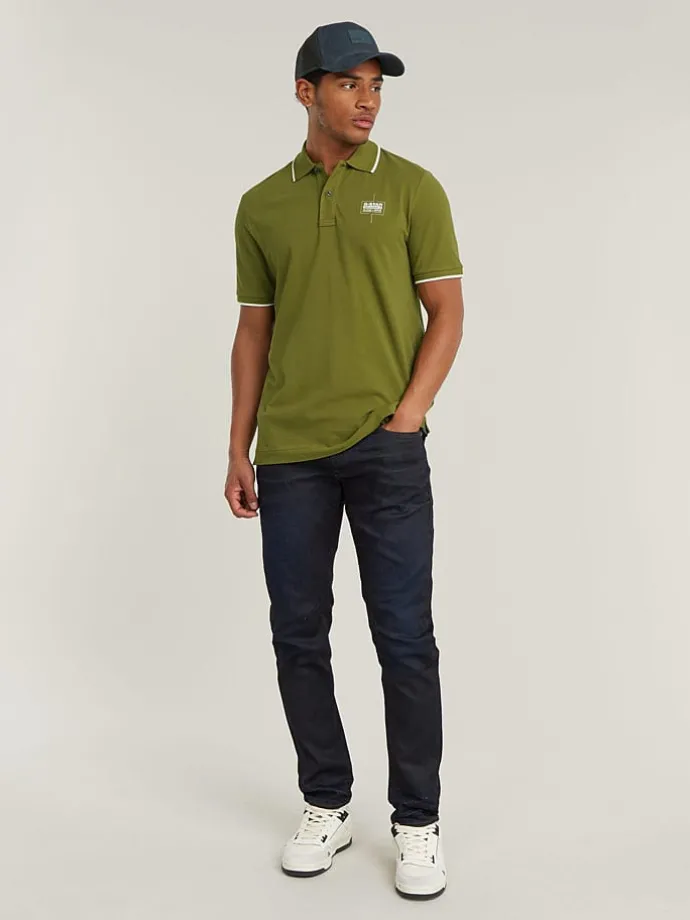Spijkerbroek - slim fit - donkerblauw