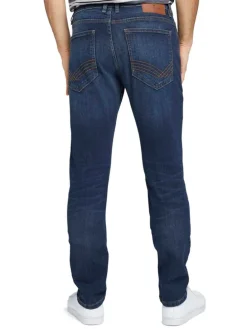 Spijkerbroek - slim fit - donkerblauw
