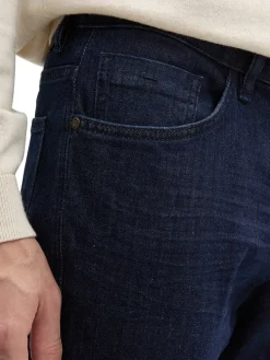 Spijkerbroek - slim fit - donkerblauw
