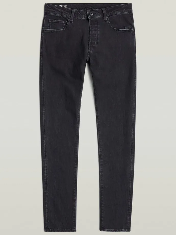 Spijkerbroek - slim fit - donkerblauw