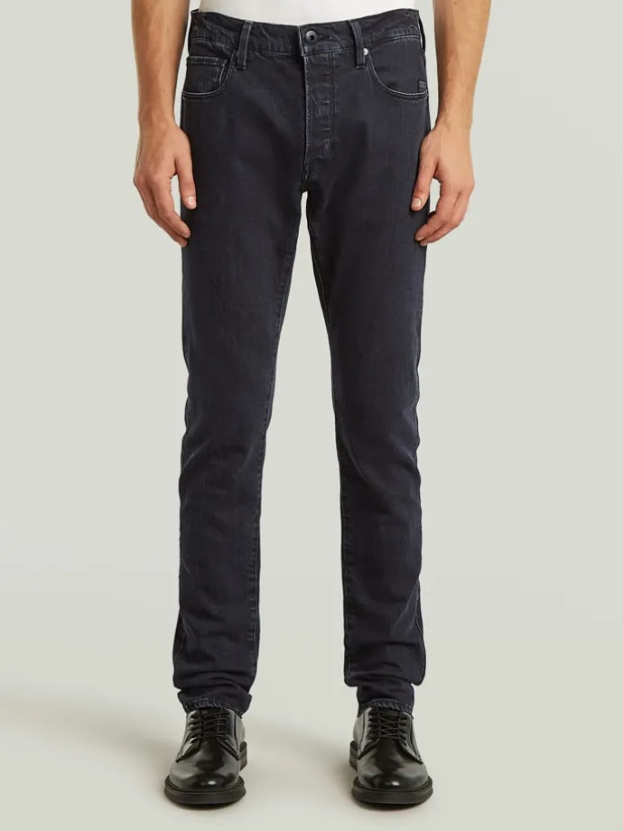 Spijkerbroek - slim fit - donkerblauw