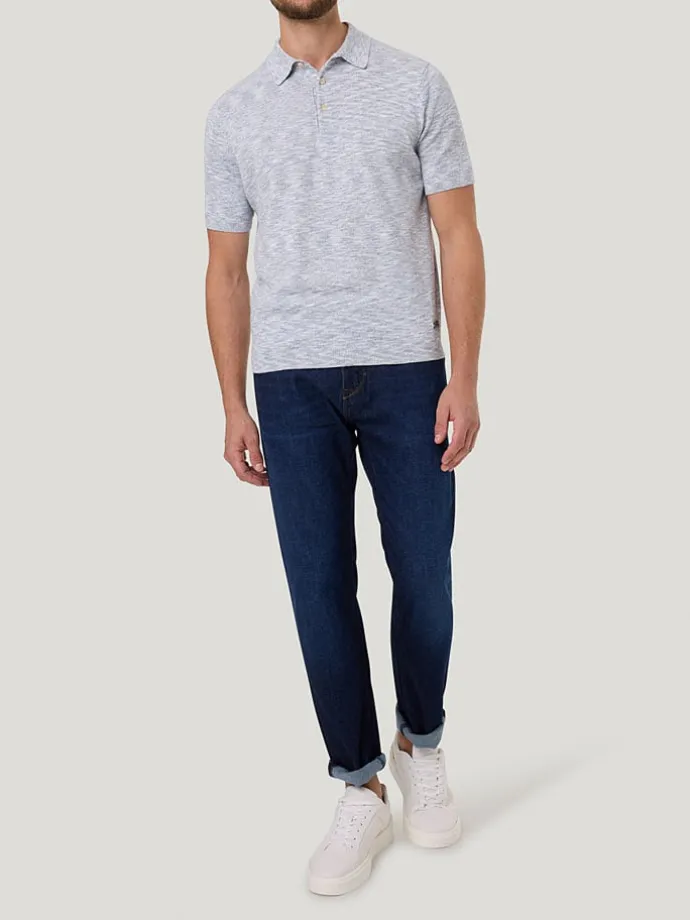Spijkerbroek - slim fit - donkerblauw