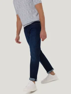 Spijkerbroek - slim fit - donkerblauw