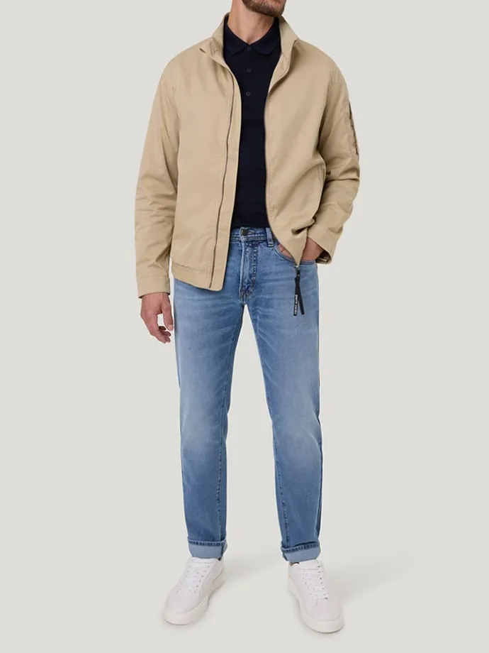 Spijkerbroek - slim fit - lichtblauw