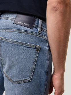 Spijkerbroek - slim fit - lichtblauw