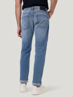 Spijkerbroek - slim fit - lichtblauw