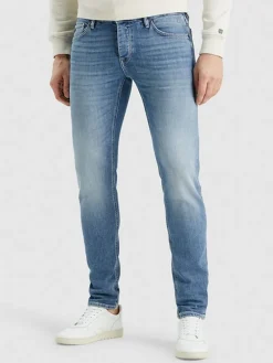 Spijkerbroek - slim fit - lichtblauw