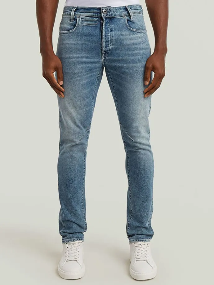 Spijkerbroek - slim fit - lichtblauw