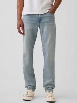 Spijkerbroek - slim fit - lichtblauw