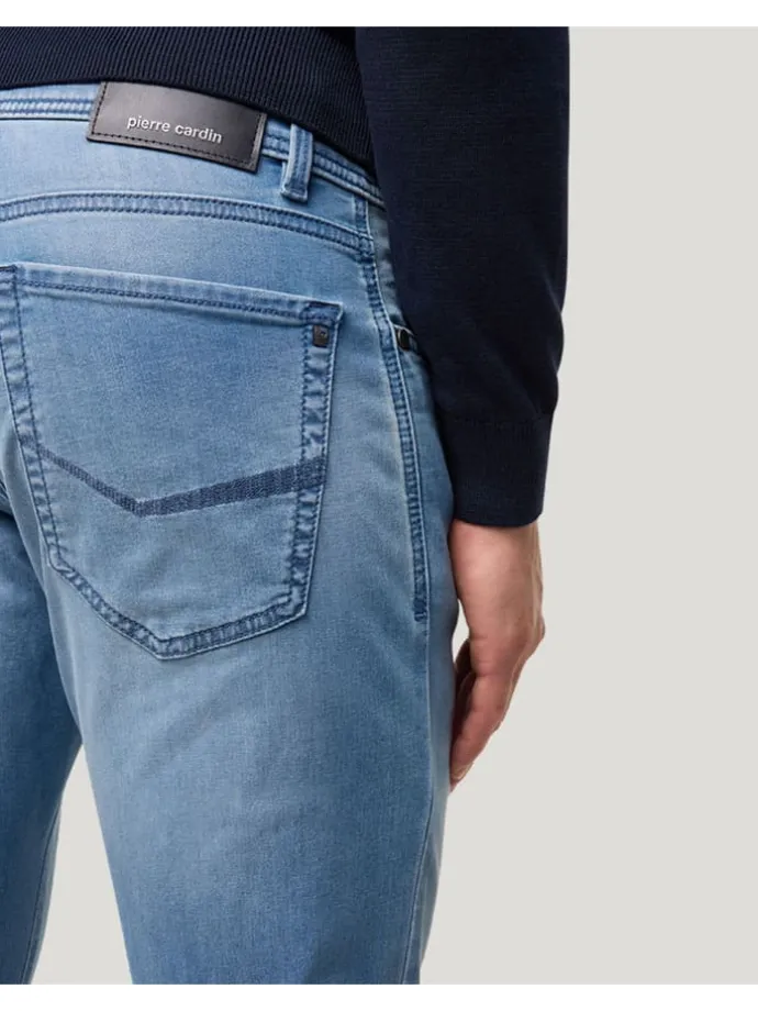 Spijkerbroek - slim fit - lichtblauw