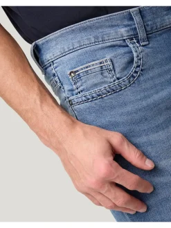 Spijkerbroek - slim fit - lichtblauw