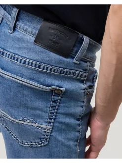 Spijkerbroek - slim fit - lichtblauw