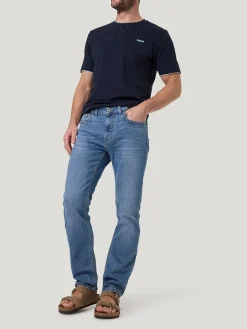 Spijkerbroek - slim fit - lichtblauw