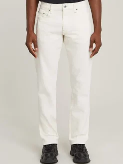 Spijkerbroek - slim fit - wit