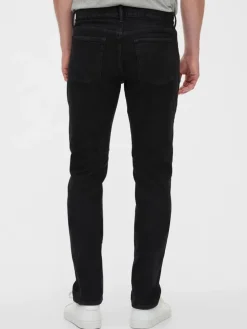 Spijkerbroek - slim fit - zwart