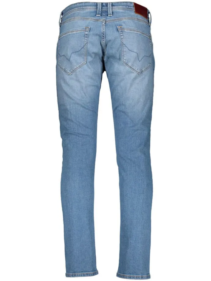 Spijkerbroek "Spike" - tapered fit - lichtblauw