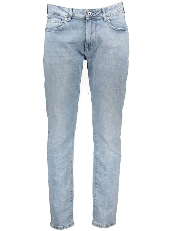 Spijkerbroek "Stanley" - tapered fit - lichtblauw