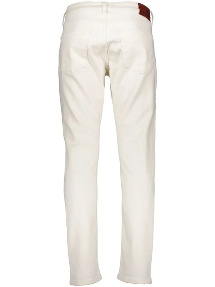 Spijkerbroek "Stanley" - tapered fit - wit