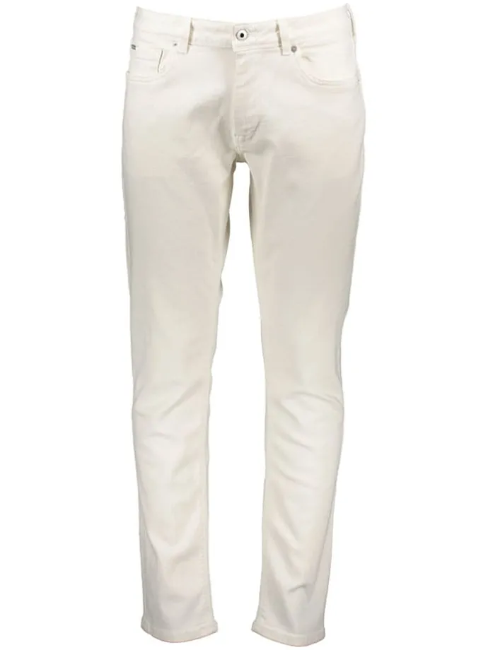 Spijkerbroek "Stanley" - tapered fit - wit