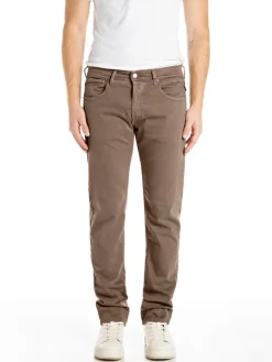 Spijkerbroek - straight fit - beige