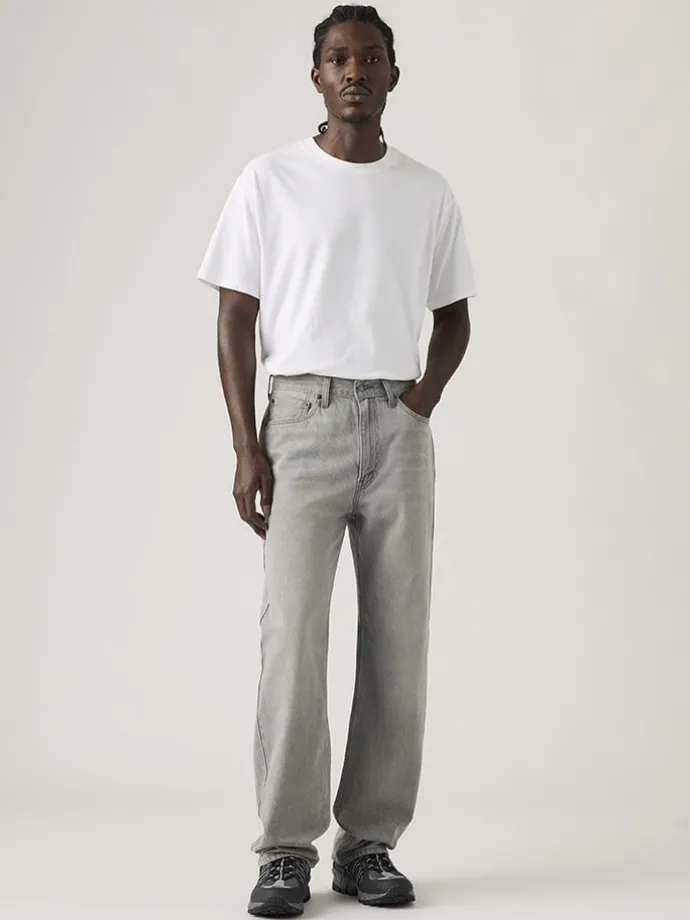 Spijkerbroek "565" - straight fit - grijs