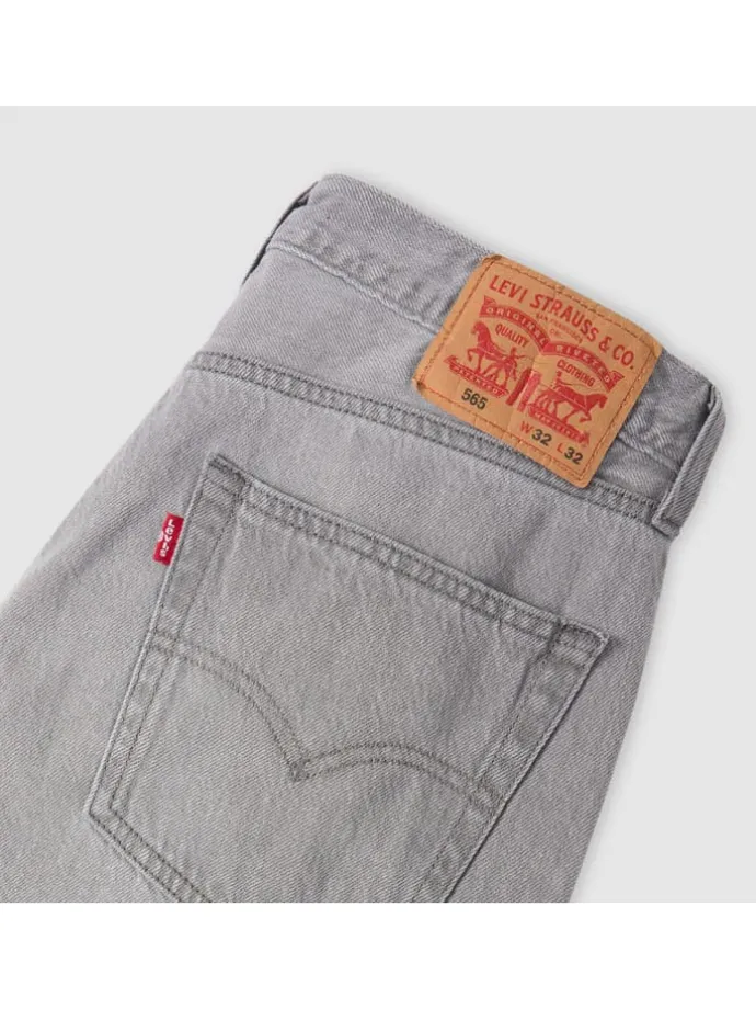 Spijkerbroek "565" - straight fit - grijs